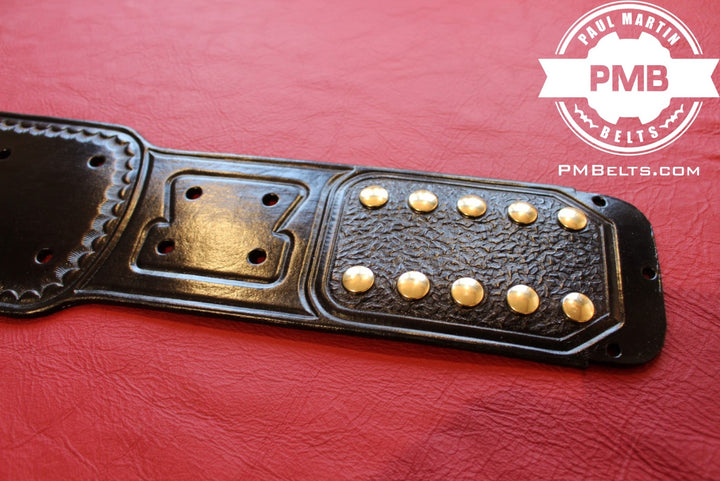 V1 Winged Eagle Championship Adult Sized Replica Belt Real Leather Send Out Strap