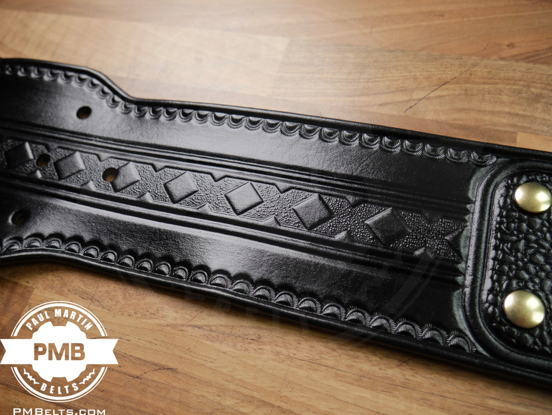 NXT Black & Gold Championship Adult Sized Replica Belt Real Leather Send Out Strap