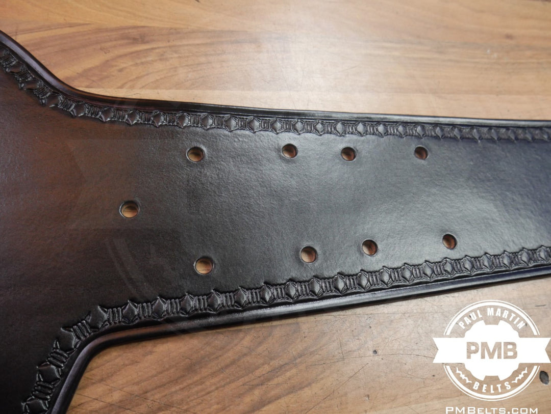 ECW 2007 Style Adult Sized Replica Belt Real Leather Send Out Strap