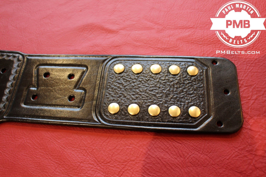 Fandu Classic Tag Team Replica Belt Real Leather Send Out Strap