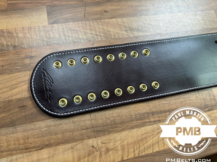 'Shoprine' Big Gold Adult Sized Replica Belt Real Leather Send Out Strap