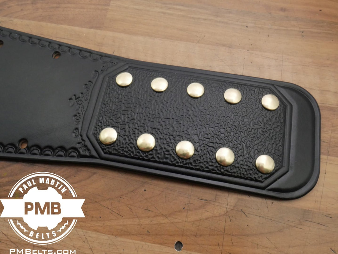 Attitude Era/Ruthless Aggression 'Oval' Intercontinental Adult Sized Replica Belt Real Leather Send Out Strap