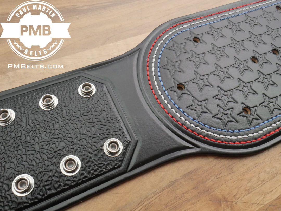 United States Spinner Championship Adult Sized Replica Belt Real Leather Send Out Strap