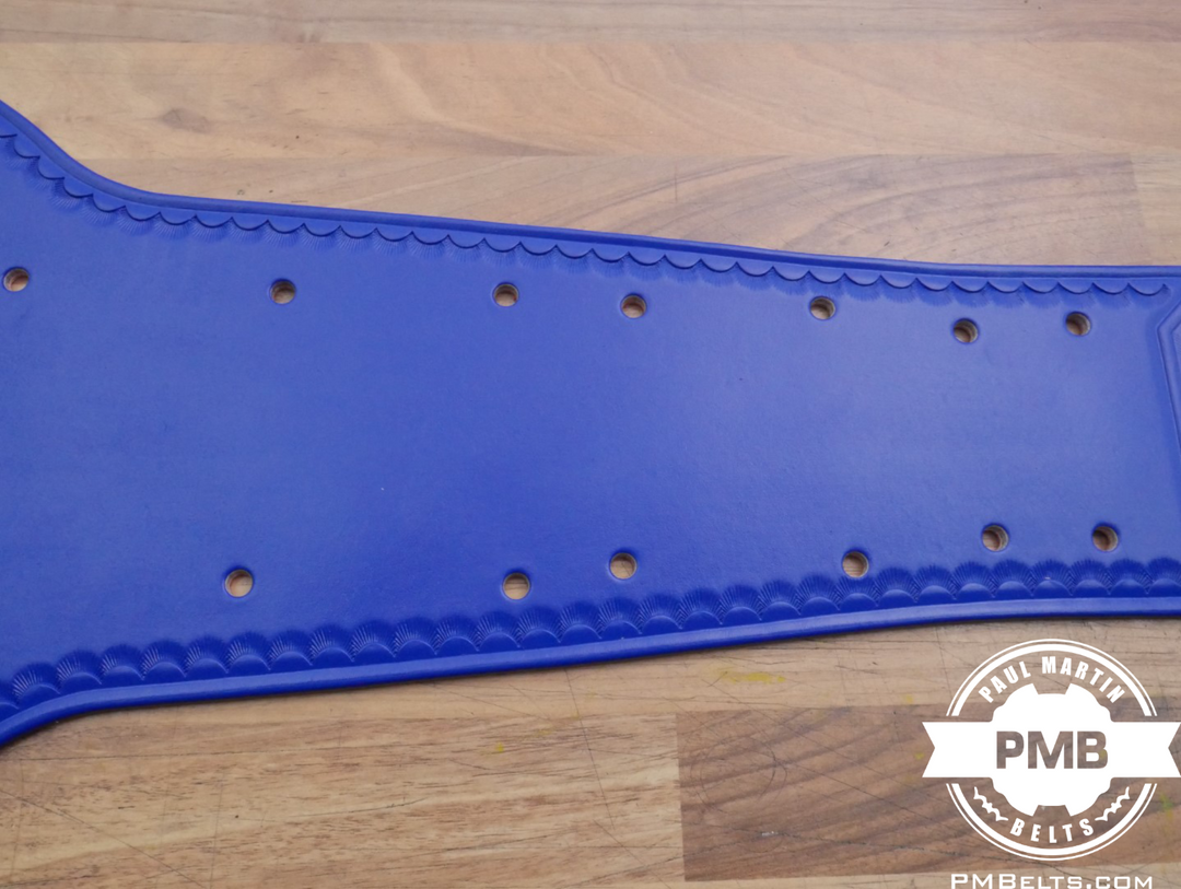 Blue Big Eagle Adult Sized Replica Belt Real Leather Send Out Strap