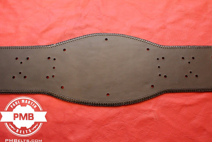 Premier NWA Domed Globe Heavyweight Championship Adult Sized Replica Belt Real Leather Send Out Strap