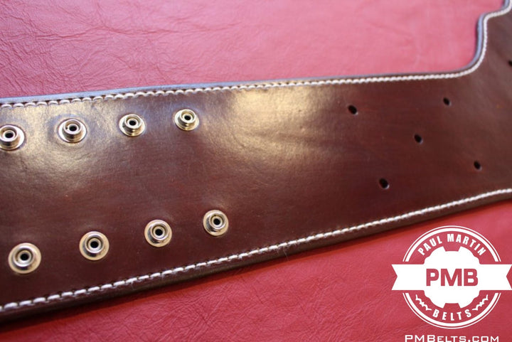 Fandu Standard Big Gold WCW Style Replica Belt Real Leather Send Out Strap