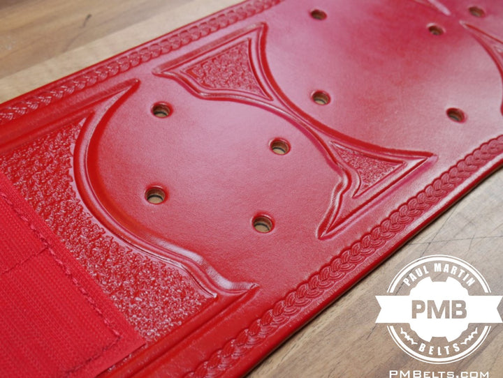 Penny Silver Red Tag Team Championship Adult Sized Replica Belt Real Leather Send Out Strap