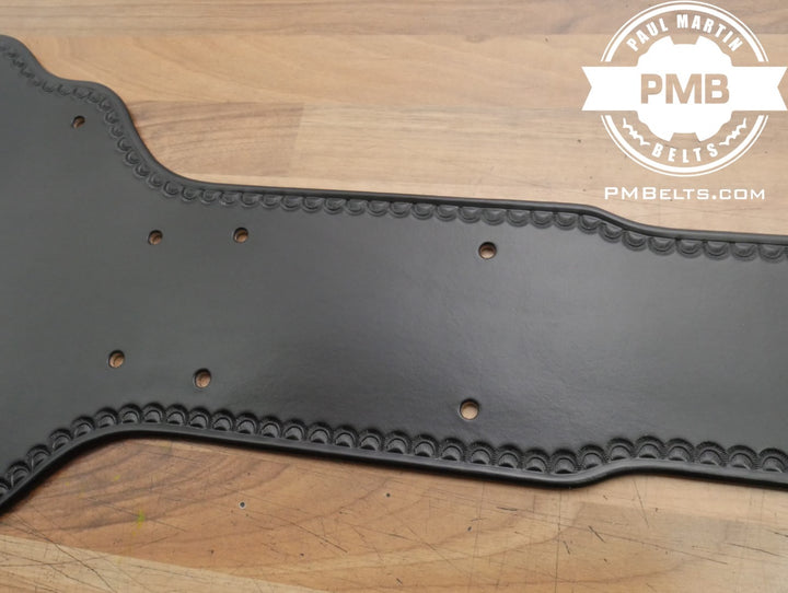 2mm/4mm Big Gold World Heavyweight Adult Sized Replica Belt Real Leather Send Out Strap