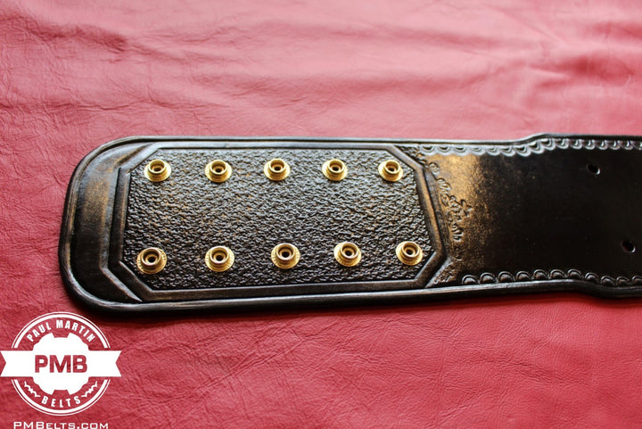 Fandu Standard Big Gold '03-'13 Style Replica Belt Real Leather Send Out Strap