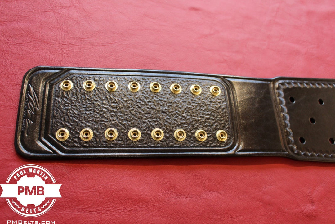 Fandu Classic Tag Team Replica Belt Real Leather Send Out Strap