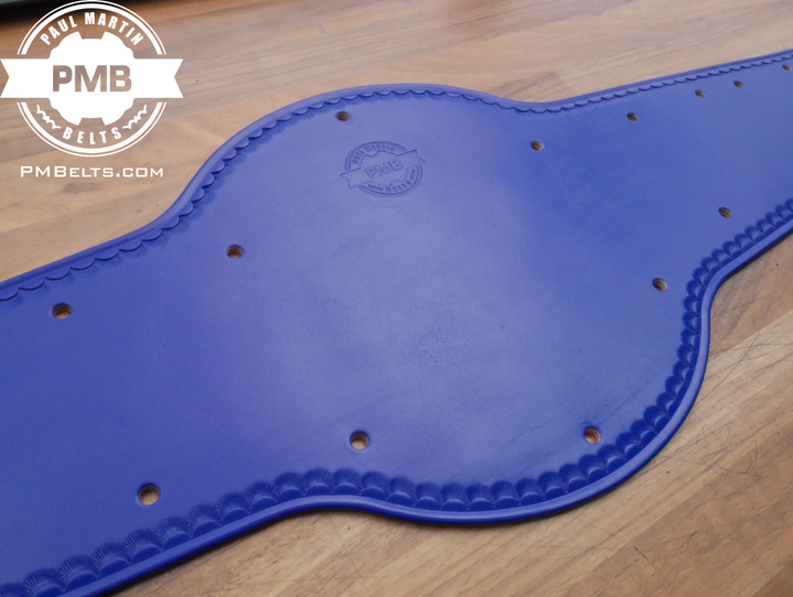Blue Big Eagle Adult Sized Replica Belt Real Leather Send Out Strap