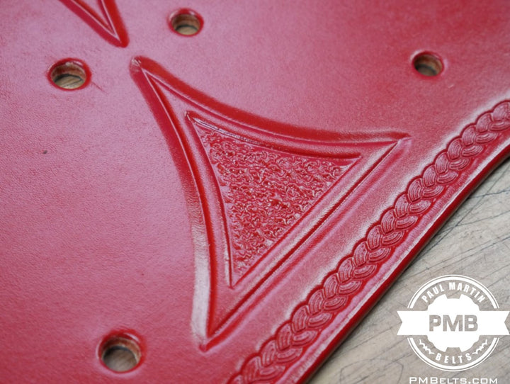 Penny Silver Red Tag Team Championship Adult Sized Replica Belt Real Leather Send Out Strap
