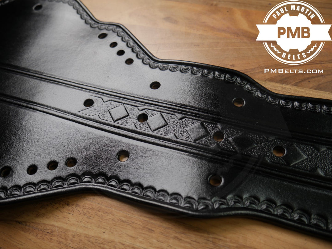 NXT Black & Gold Championship Adult Sized Replica Belt Real Leather Send Out Strap