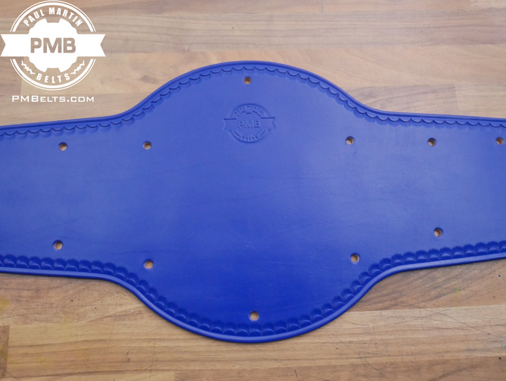 Blue Big Eagle Adult Sized Replica Belt Real Leather Send Out Strap