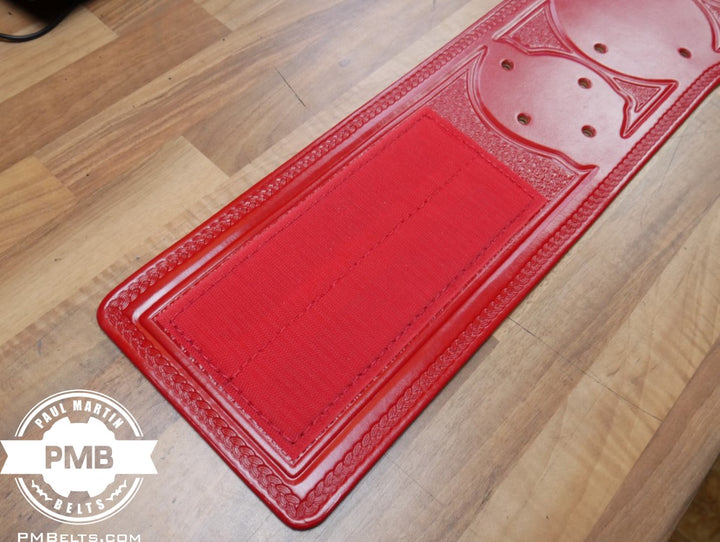 Penny Silver Red Tag Team Championship Adult Sized Replica Belt Real Leather Send Out Strap