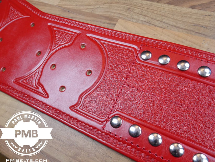 Penny Silver Red Tag Team Championship Adult Sized Replica Belt Real Leather Send Out Strap