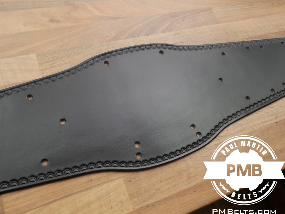 Attitude Era/Ruthless Aggression 'Oval' Intercontinental Adult Sized Replica Belt Real Leather Send Out Strap