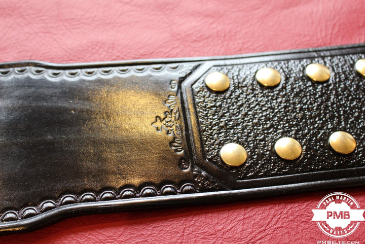 Fandu Standard Big Gold '03-'13 Style Replica Belt Real Leather Send Out Strap