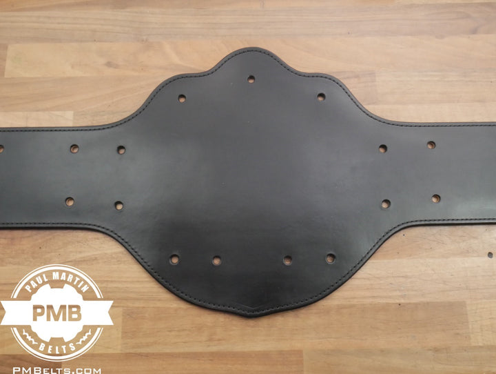WCW World Heavyweight 'Big Gold' Championship Adult Sized Replica Belt Real Leather Send Out Strap