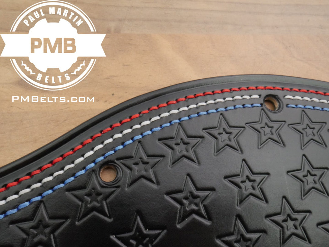 United States Spinner Championship Adult Sized Replica Belt Real Leather Send Out Strap