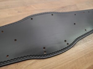 READY TO SHIP: Oval Intercontinental Championship 2x5 2x5 Replica Belt Real Leather Send Out Strap - Image 2