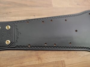 READY TO SHIP: Oval Intercontinental Championship 2x5 2x5 Replica Belt Real Leather Send Out Strap - Image 3