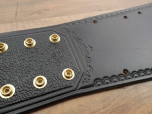 READY TO SHIP: Oval Intercontinental Championship 2x5 2x5 Replica Belt Real Leather Send Out Strap - Image 5