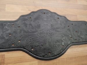 READY TO SHIP: World Heavyweight Championship (2023) Adult-sized Replica Belt Real leather Send Out Strap - Image 2