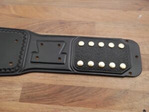 READY TO SHIP: Classic World Tag Team Adult-sized Replica Belt Real Leather Send Out Strap - Image 8