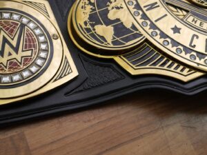 READY TO SHIP: Releathered & Custom Restoned V1 Intercontinental (2019) Adult-sized Replica Belt - Image 4