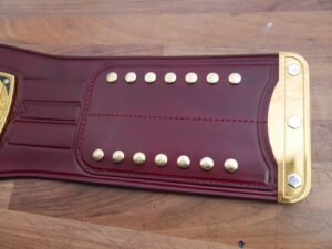 READY TO SHIP: Releathered NXT North American Adult-sized Replica Belt - Image 13