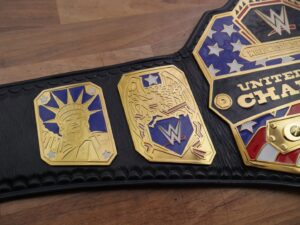 READY TO SHIP: Releathered 2014 United States Championship Adult-sized Replica Belt - Image 4