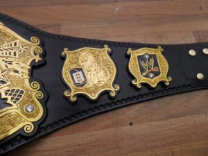 READY TO SHIP: Releathered & Restoned Eddie Guerrero Undisputed V4 Adult Sized Replica Belt - Image 10